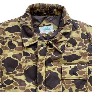 Vintage Redhead Frog Skin Camo Jacket Small 80s Lined Cotton Duck Hunter